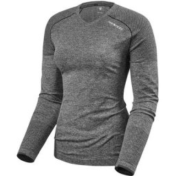 Revit Airborne LS Ladies T-Shirt fonctionnel, gris, taille S pour Femmes