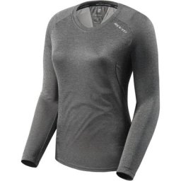 Revit Sky LS Ladies T-Shirt fonctionnel, gris, taille L pour Femmes