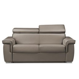 Canapé MARAIS convertible express 120 cm matelas 16 cm taupe