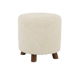 Pouf mouton ROTSY Blanc