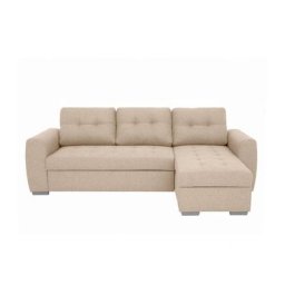 Canapé d'angle réversible convertible DANKO beige