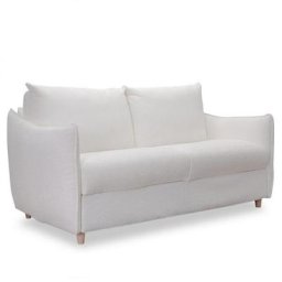Canapé Convertible ELINE Ouverture Assistée Couchage 120*200 Matelas 16 cm