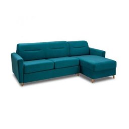 Canapé d'angle HAUSSMAN convertible EXPRESS 120 cm sommier lattes matelas 16 cm
