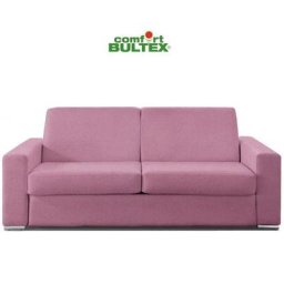 Canapé convertible express MUST matelas 160cm comfort BULTEX® 16cm sommier lattes RENATONISI