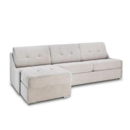 Canapé d'angle express compact INTENSO convertible 120cm matelas épaisseur 16cm