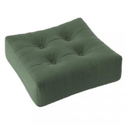 Pouf futon standard MORE POUF coloris vert olive