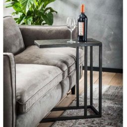 Bout de canapé DESK design noir
