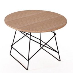 INNOVATION LIVING GRIDS table basse design taille M chêne clair
