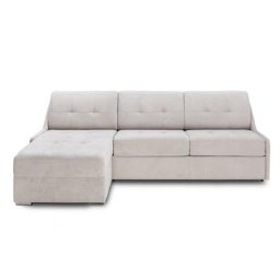 Canapé d'angle express compact INTENSO convertible 160cm matelas épaisseur 16cm
