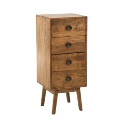 Chiffonnier TANY 4 tiroirs Bois de Manguier