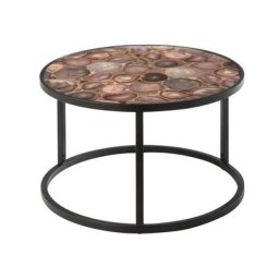 Table basse TELLAH imprimée mosaïques
