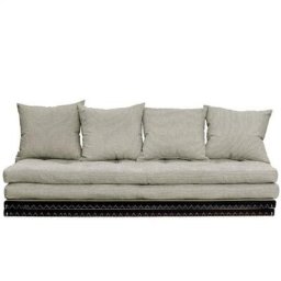 Banquette futon tatami CHICO lin couchage 2 x 70*200 cm.