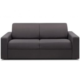 Canapé convertible NIGHT express 120 cm matelas 14 cm gris anthracite