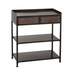 Console AKIBE 2 tiroirs 2 tablettes