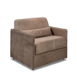 Fauteuil compact convertible EXPRESS JUMBO 70cm matelas 18cm