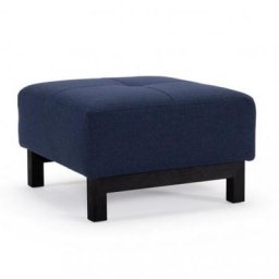INNOVATION LIVING Pouf design BIFROST EXCESS DELUXE bleu Mixed Dance Blue 65*65 cm
