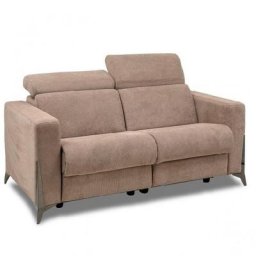 Canapé 2 places fixe BOULOGNE largeur 167 cm