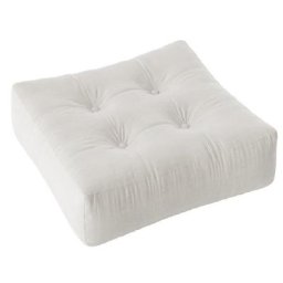 Pouf futon standard MORE POUF coloris naturel