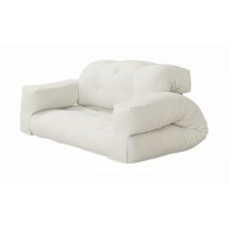 Canape d'extérieur relax convertible HIPPO OUT couleur blanc