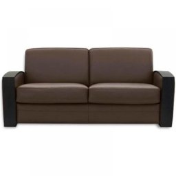 Canapé lit ouverture EXPRESS 120cm MOLITOR ACCOUDOIRS EN BOIS