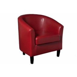 Cabriolet design cosy NEW YORK rouge