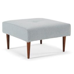 INNOVATION LIVING Pouf design RECAST PLUS Soft Pacific Pearl