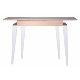 Console design scandinave SQUARE plateau abattant