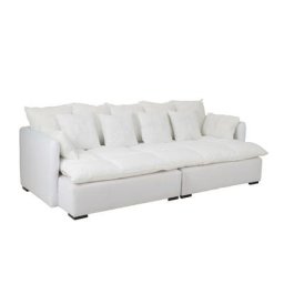 Canapé design modulable LITA 11 coussins Blanc
