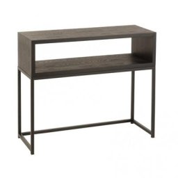 Console MAKOA Métal / Bois Noir
