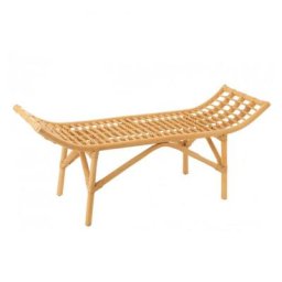 Banc TANA en Rotin Naturel
