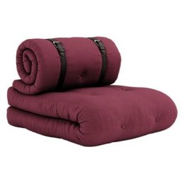 Fauteuil standard convertible BUCKLE-UP CHAIR couleur bordeaux