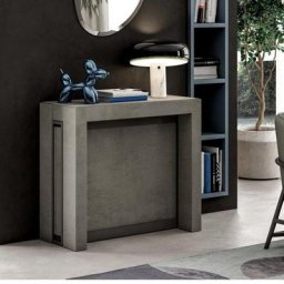 Ozzio MICRO Console Extensible en Eco-bois Beton