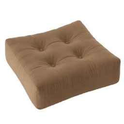 Pouf futon standard MORE POUF coloris mocca
