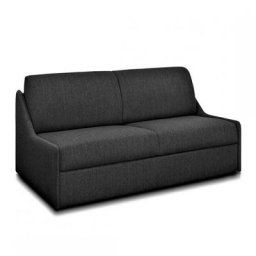 Canapé lit compact 3 places MAGNIFICO matelas 140cm comfort BULTEX® 16cm tissu gris graphite