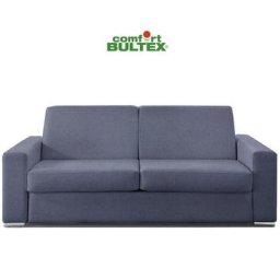 Canapé convertible express MUST matelas 140cm comfort BULTEX® 16cm sommier lattes RENATONISI
