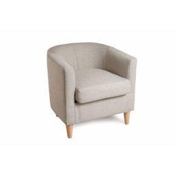 Cabriolet design cosy KATE tissu coloris lin