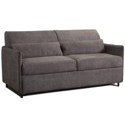 Canapé convertible EXPRESS JUMBO 140cm matelas mémory 20cm mémoire de forme lattes bois XL