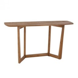 Console VARA en bois exotique naturel