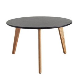 INNOVATION LIVING Table basse design scandinave NORDIC taille L coloris chêne noir