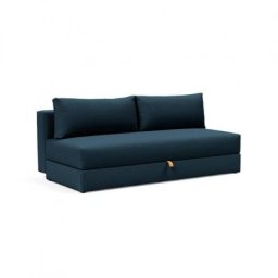 INNOVATION LIVING Canapé convertible à ouverture assistée OSVALD Argus Navy Blue 150*200 cm
