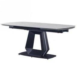 Table de repas extensible DIAMOND 180 x 100 cm plateau finition Marbre