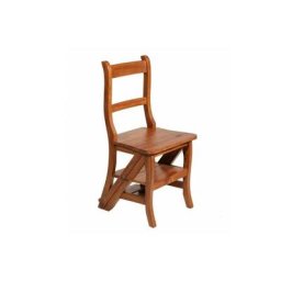 Chaise de libraire API en teck