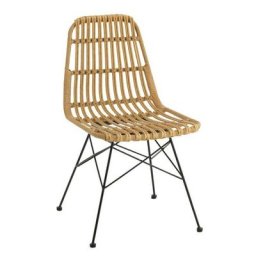 Chaise Jardin Métal / Rotin naturel RAPHA