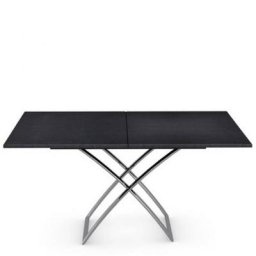 Table basse relevable extensible italienne MAGIC J graphite