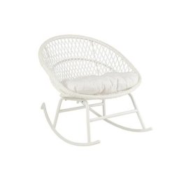 Chaise à Bascule de jardin ROSO / Blanc