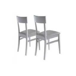 Lot de 2 chaises NEW AGE blanches