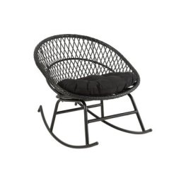 Chaise à Bascule de jardin ROSO / Noir