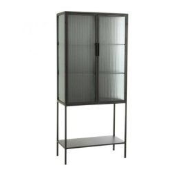 Buffet haut RENTIA Verre gaufré / Métal