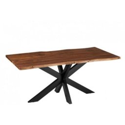 Table à manger Réctangle MILENA en Acacia / Marron