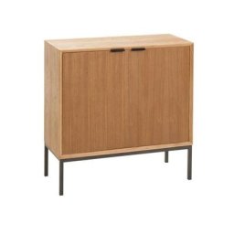 Buffet design BOZA 2 portes Bois naturel